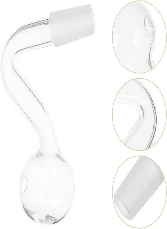 Realfrog 12PCS Glass Inflow Pipe, Inflow Pipe Water Pump Aquarium Filter Tubing, Surface Skimmer, Aquarium Planted Tank Aquascaping Fish Tank Accessories, for Fish Tank(14mm) - Image 5